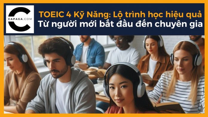 TOEIC 4 Kỹ Năng: Lộ trình học hiệu quả * Từ người mới bắt đầu đến chuyên gia