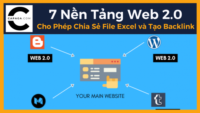 7 Nền Tảng Web 2.0 Cho Phép Chia Sẻ File Excel và Tạo Backlink