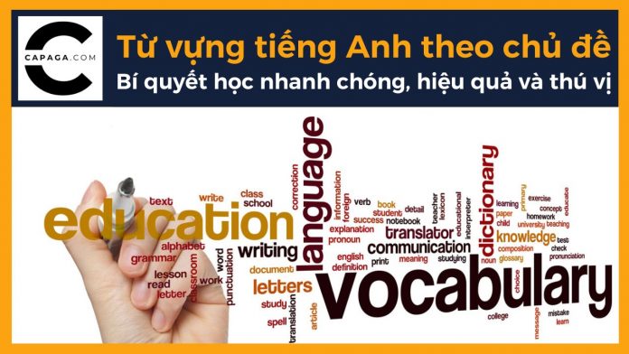 Từ vựng tiếng Anh theo chủ đề: Bí quyết học nhanh chóng, hiệu quả và thú vị