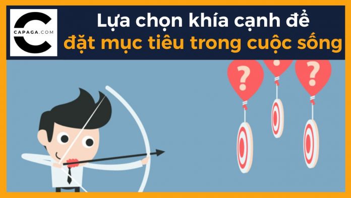 Lựa chọn khía cạnh để đặt mục tiêu trong cuộc sống